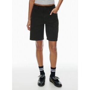 Aritzia TNA Kennedy Long Denim Shorts